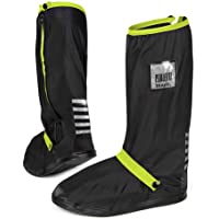 PERLETTI - Cubrecalzados Impermeables Negros Altos - Cubrezapatillas Reflectantes Antideslizantes - Galochas Lluvia…